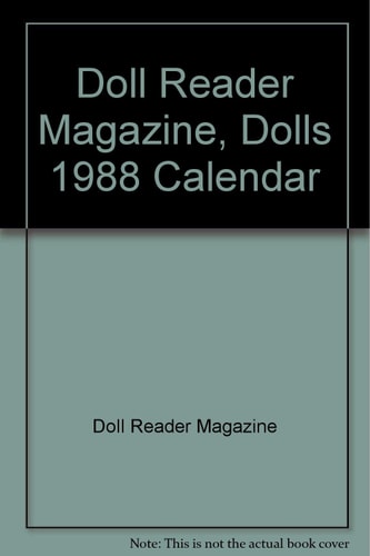 Doll Reader Magazine 1988 Calendar