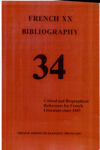 French XX Bibliography