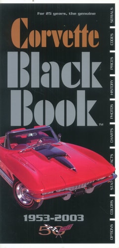 Corvette Black Book, 1953-1993