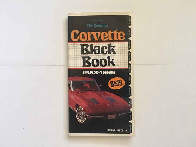 Corvette Black Book, 1953-1996