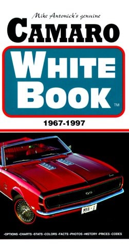 Camaro White Book, 1967-1997