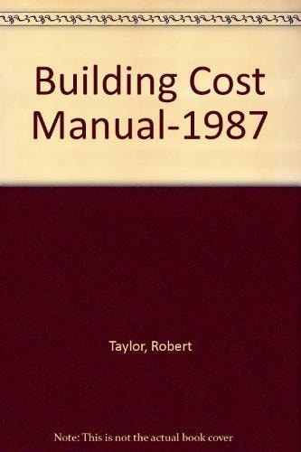 Building Cost Manual, 1987
