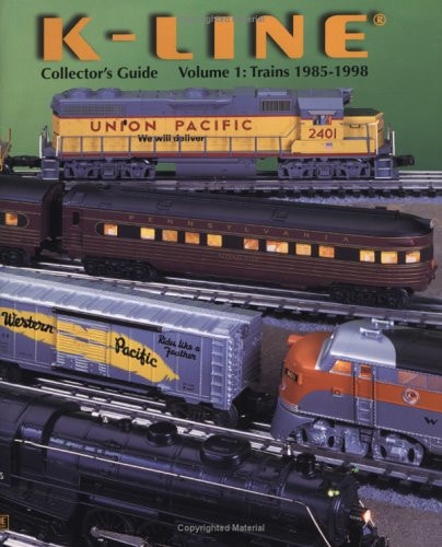 K-Line Collector's Guide Trains 1985-1998
