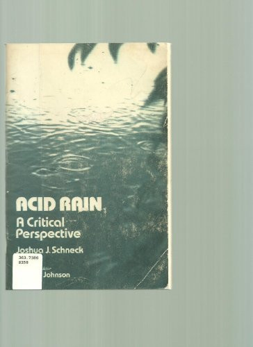Acid Rain A Critical Perspective
