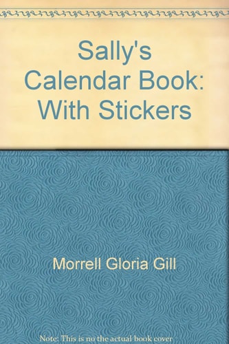 Sally's Calendar Book With Stickers