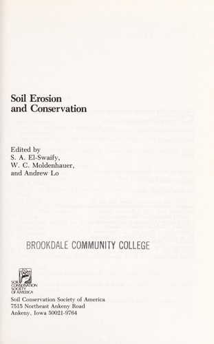 Soil Erosion and Conservation