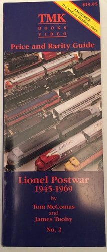 Lionel Price & Rarity Guide Postwar, 1945-1969
