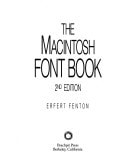 The Macintosh Font Book