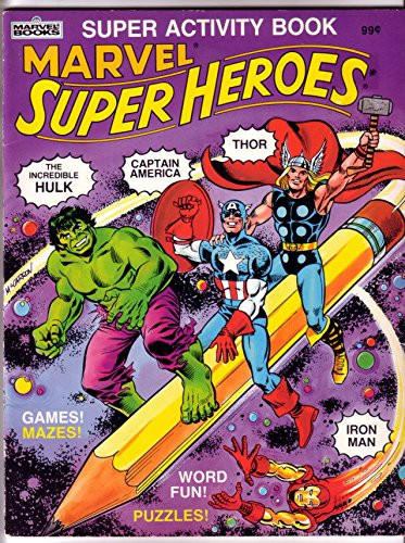 Marvel Super Heroes Super Activity Book