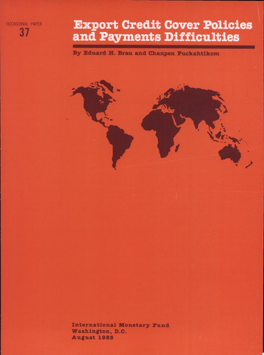 Export Credit Cover Policies and Payments Difficulties