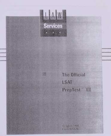 PrepTest XI 1994