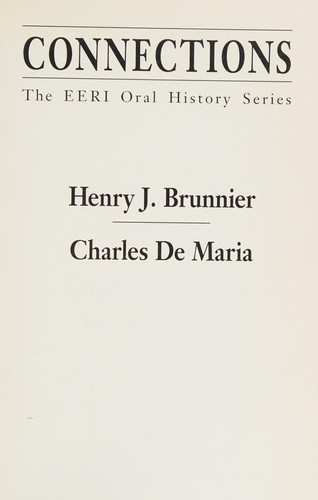 Connections: The EERI Oral History Series, 8