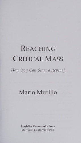 Reaching Critical Mass