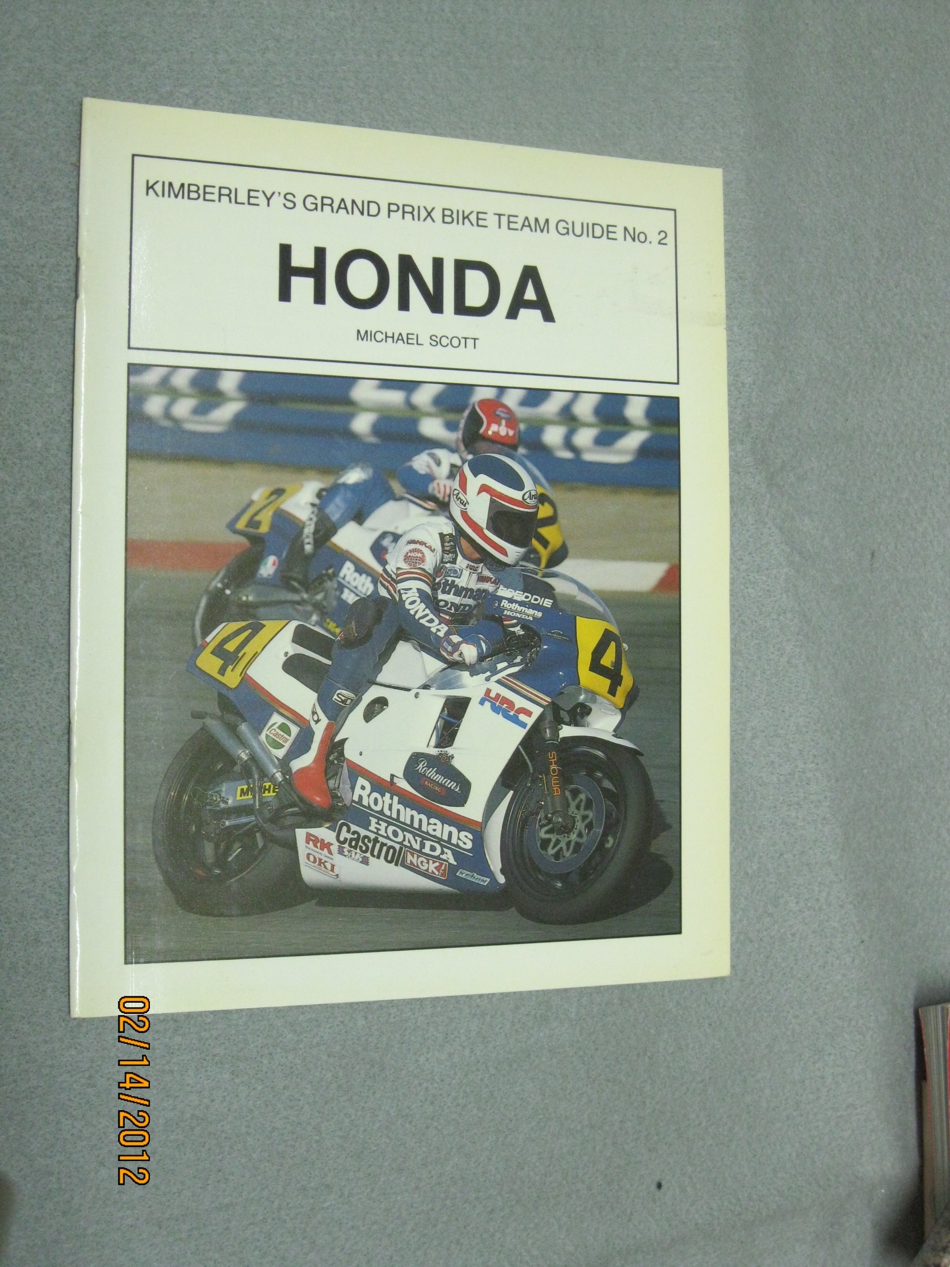 Honda Motorcycle Grand Prix Bike Team Guide No. 2