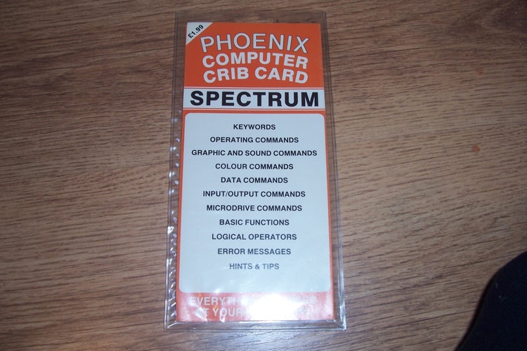 Spectrum (Computer Crib Cards)