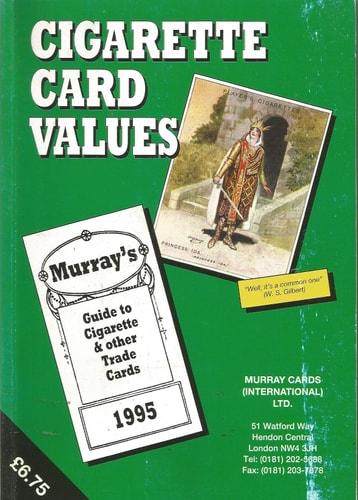 Cigarette Card Values 1995