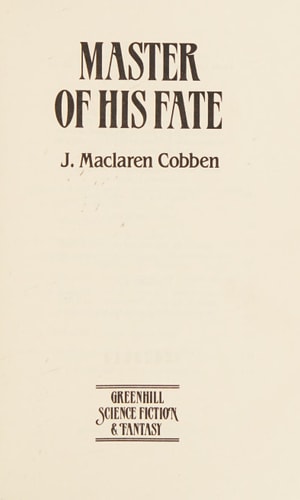 Master of His Fate Cobban Gh