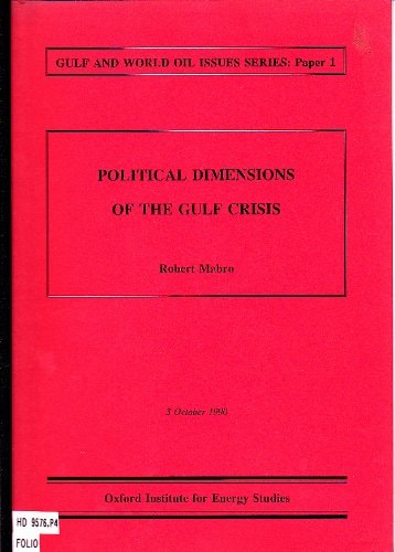 Political Dimensions of the Gulf Crisis