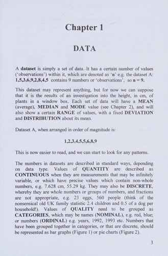 Simplistic Statistics A Basic Guide to the Statistical Analysis of Biological Data