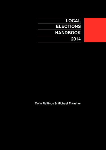 Local Elections Handbook 2014: The 2014 Local Election Results