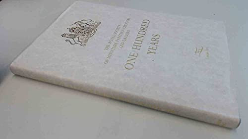 One hundred years commemorating the one hundredth anniversary of the Royal Society of Miniature Painters Sculptors and Gravers