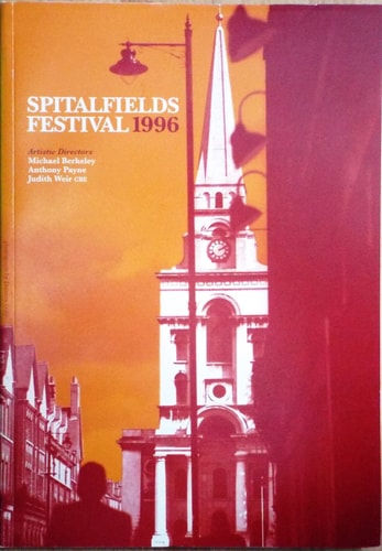 Spitalfields Festival 1996