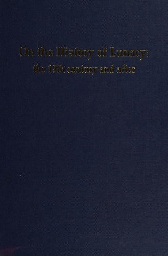 On the History of Lunacy: The 19th Century and After
