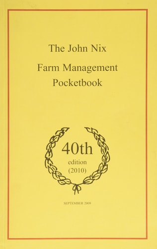 The John Nix Farm Management Pocketbook