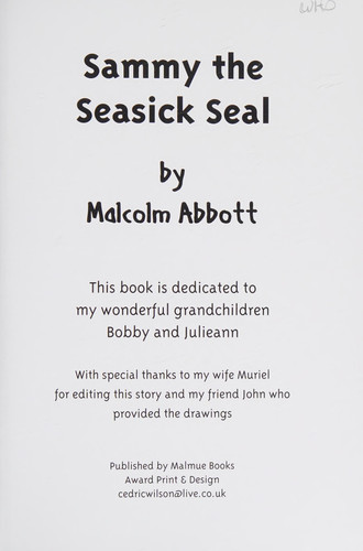 Sammy the Seasick Seal