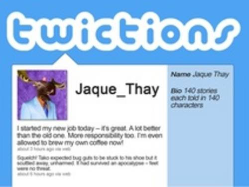 Twictions 140 Stories Each Told in 140 Characters
