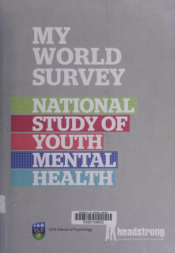 My World Survey National Study of Youth Mental Health