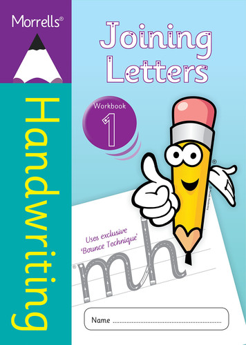 Morrells Handwriting Joining letters