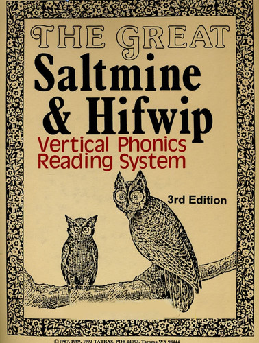 Great Saltmine & Hifwip Direct Phonics Reading Program