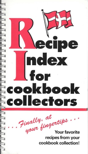 Recipe Index for Cookbook Collectors