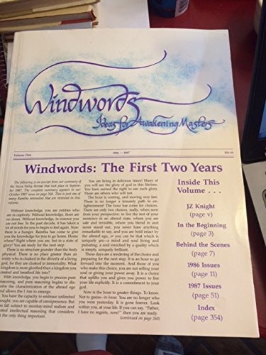 Windwords The First Two Years