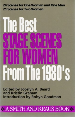 Best Stage Scenes for Women for the 1980's (Scene Study Series)