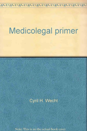 Medicolegal primer