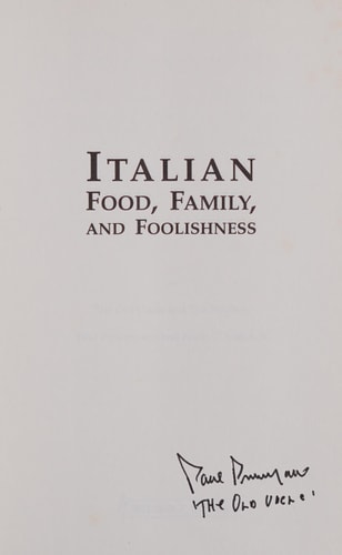 Italian Food, Family, and Foolishness