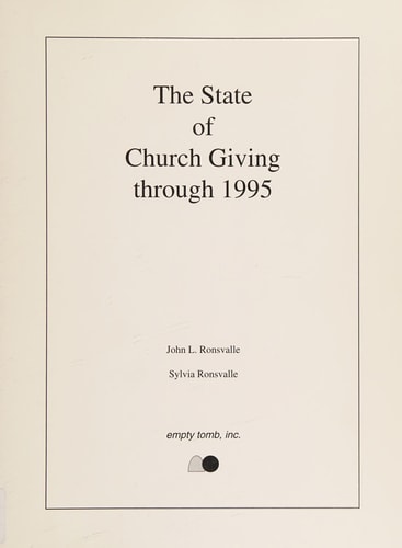 The State of Church Giving Through 1995