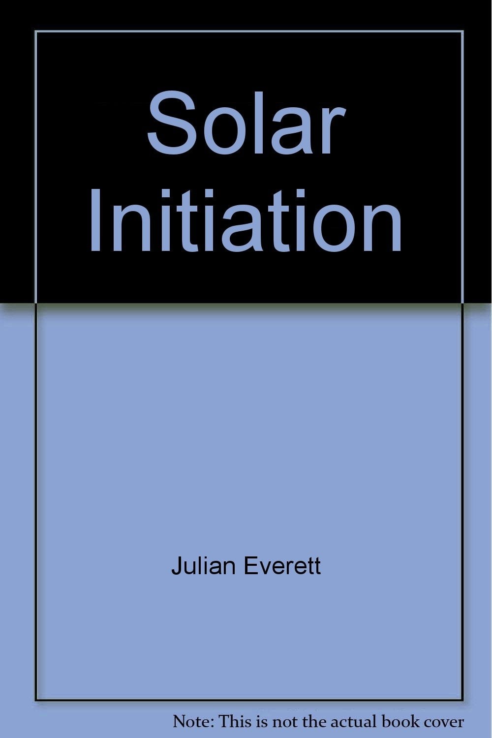 Solar Initiation