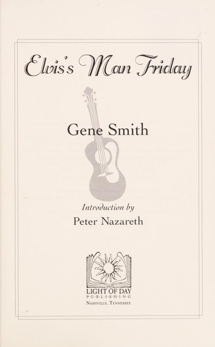Elvis' Man Friday