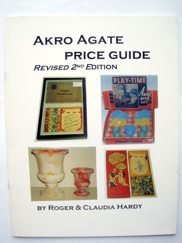 The Complete Line of Akro Agate with Prices Marbles, General Line and Children's Dishes