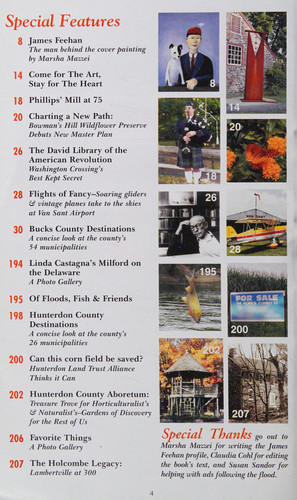 The Area Guide Book (The Original and Only Guide to Historic Bucks and Hunterdon Counties)