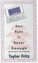 One Byte Is Never Enough