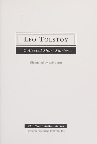 Leo Tolstoy Collected Short Stories