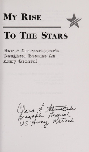 My Rise to the Stars How a Sharecropper's Daughter Became an Army General