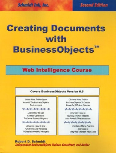 Creating Documents with Business Objects Web Intelligence Course