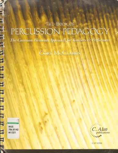 The Book of Percussion Pedagogy