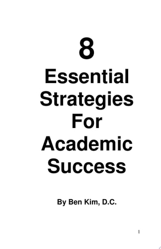 8 Essential Strategies for Academic Success