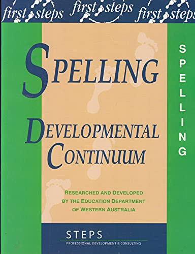 First Steps Spelling Developmental Continuum